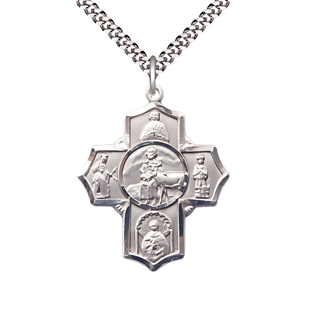 Special Needs 5-Way Cross Pewter Medal | Bliss – Heavenly Divine Rosaries