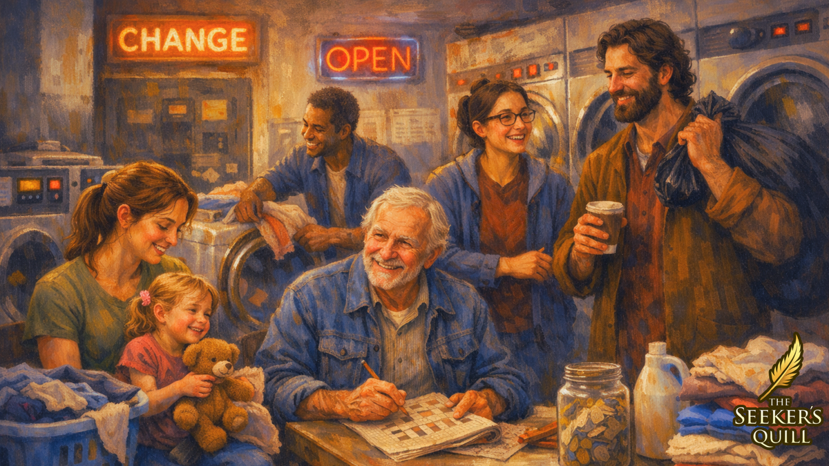 The Laundromat Gospel: A Meditation on Broken Machines and Unbroken Grace
