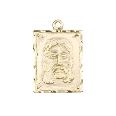 oly Face of Jesus 14kt Gold Medal with deluxe gift box by Bliss Manufacturing