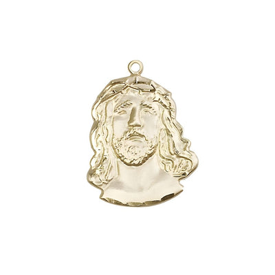 Bliss Profile of the Ecce Homo | Crown of Thorns  14kt Gold pendant
