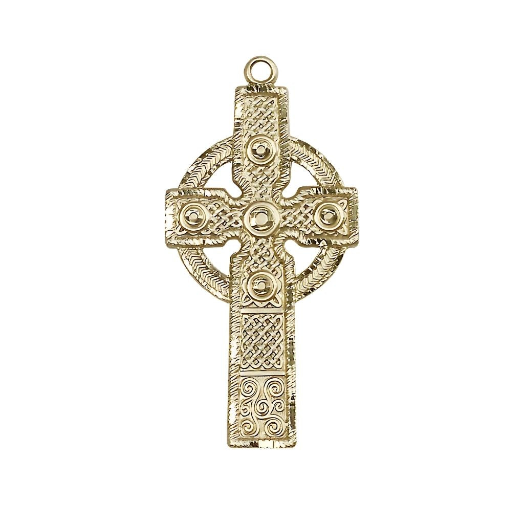Bliss Kilklispeen Cross Necklace  | Sterling Silver or 14kt Gold