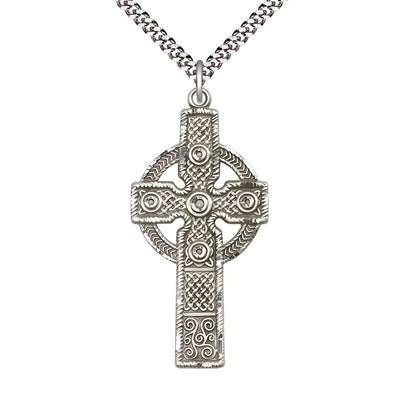 Kilklispeen Cross Necklace, gold-filled / 14kt gold, Bliss Manufacturing