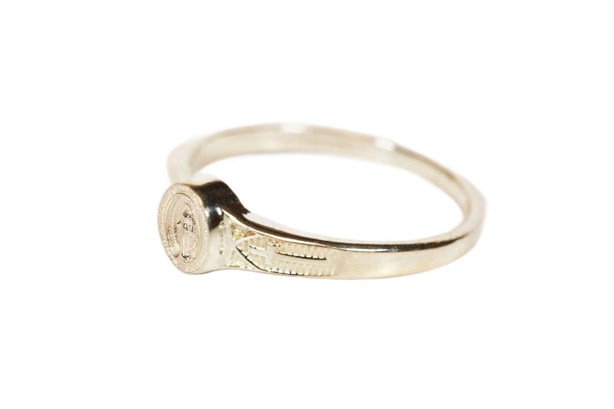 Child's 14kt Gold Miraculous Ring