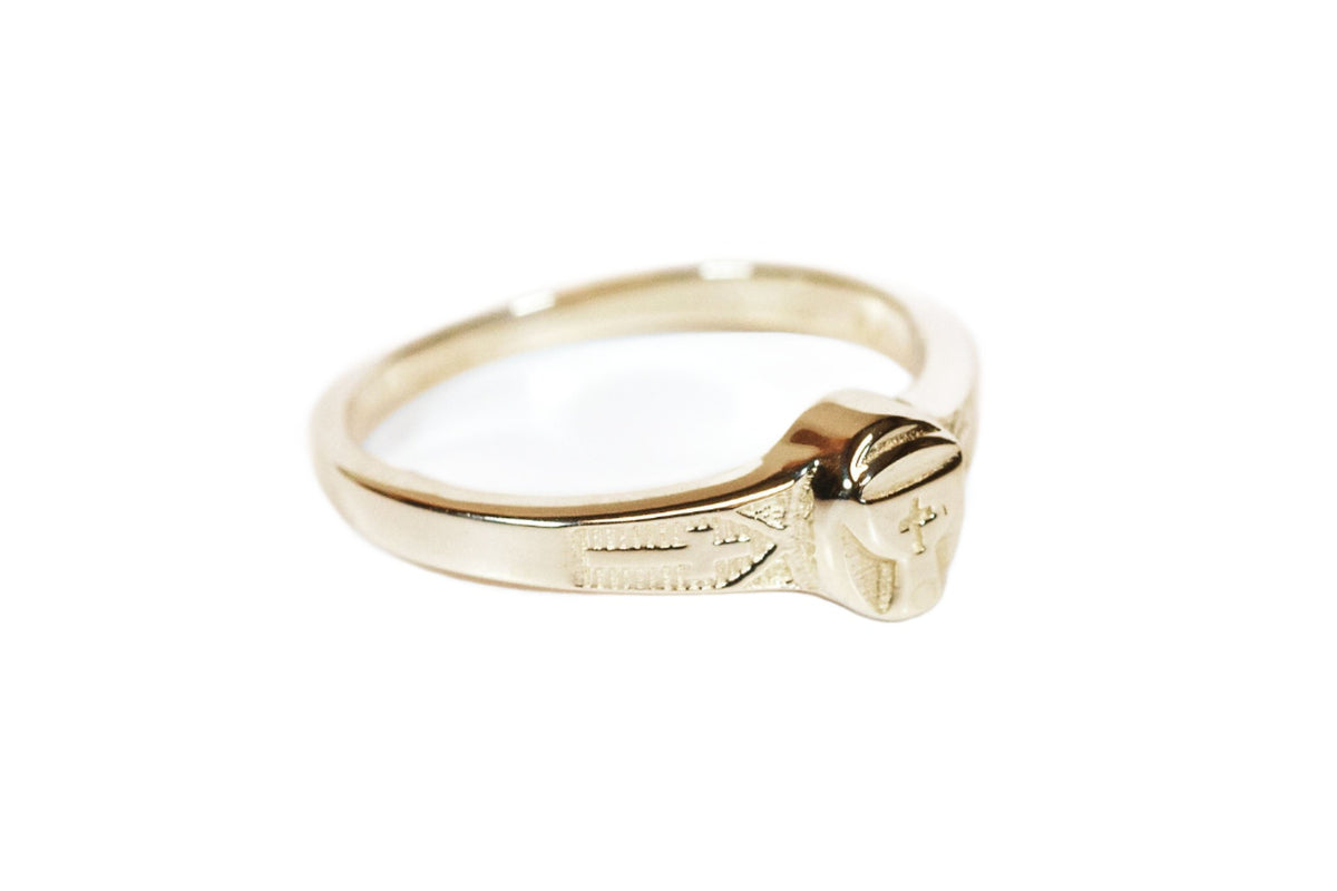 Child's 14kt Gold Communion Chalice Ring