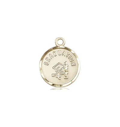Graduation Round 14kt Gold Medal w/Cap and Diploma, Bliss Manufacturing
