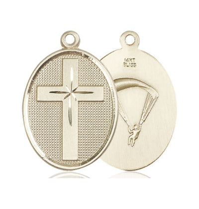 Paratrooper Christian Cross Medal Only, Bliss Manufacturing
