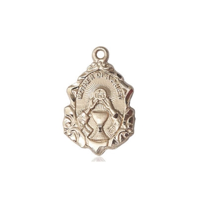 Catholic Mother of a Priest 14kt Gold Pendant Jewelry, Bliss Manufacturing