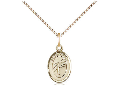 Gold-filled Small Child's Graduation Oval Medal Necklace, Bliss Manufacturing