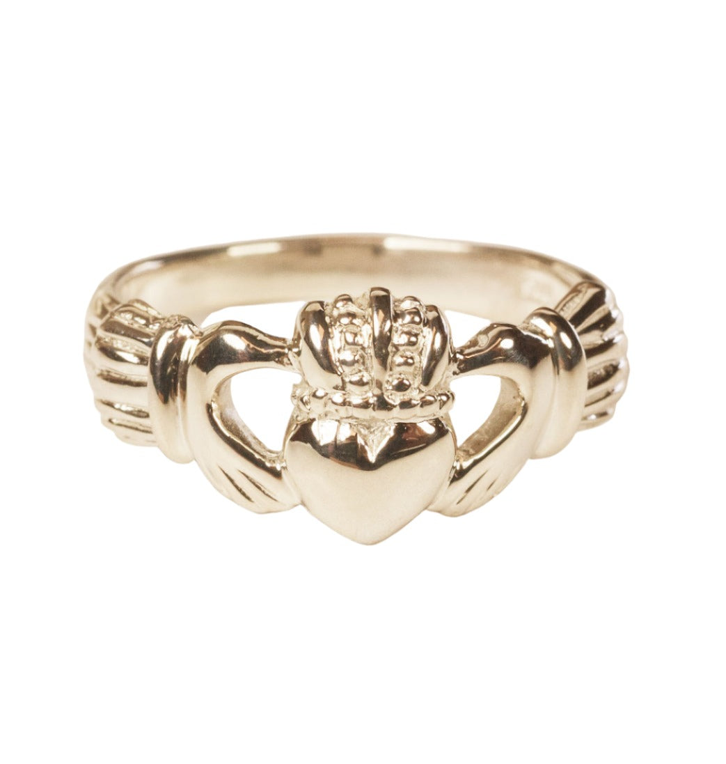 Bliss Manufacturing Irish Claddagh 14kt Gold Ring,