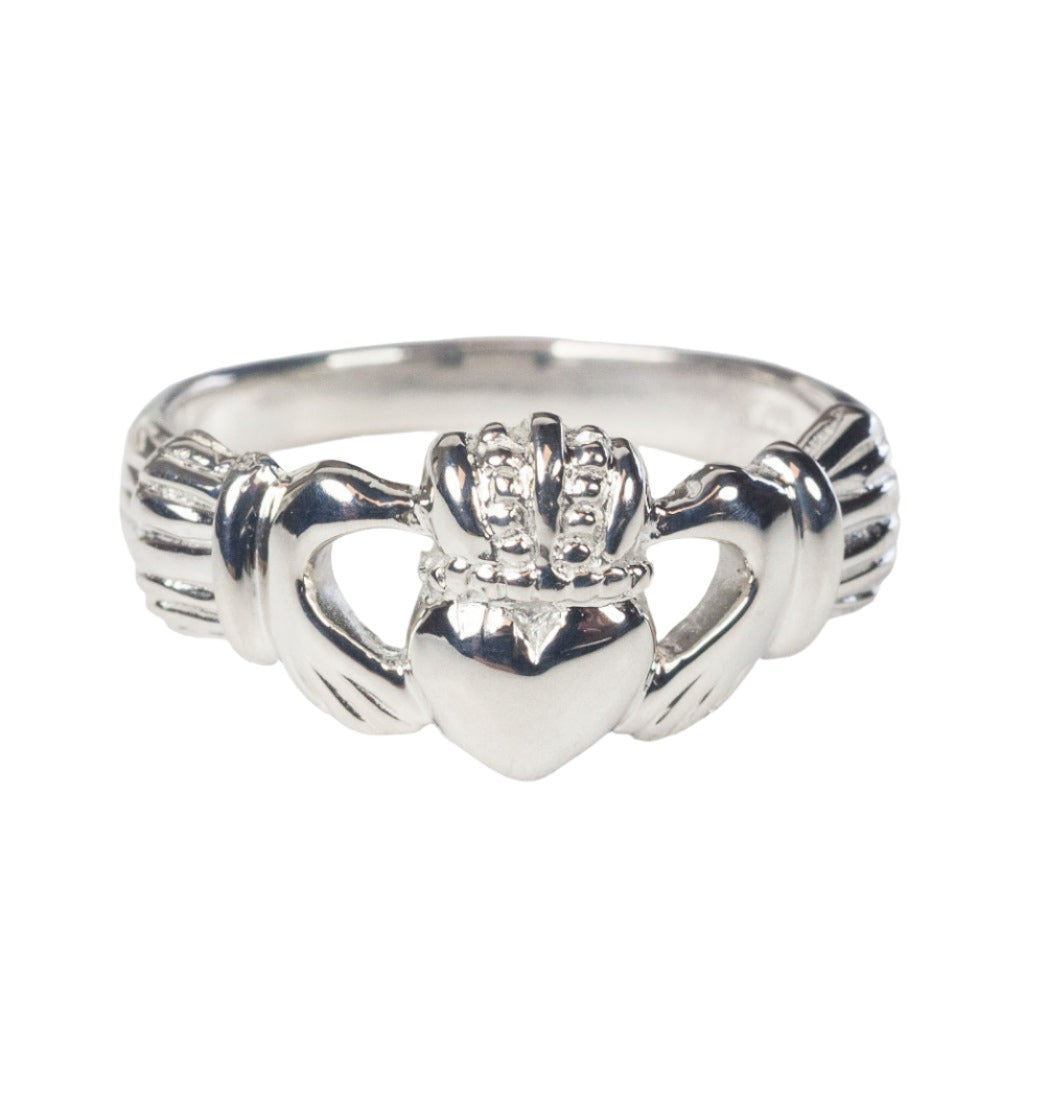 Bliss Manufacturing Irish Claddagh Sterling Silver Ring,