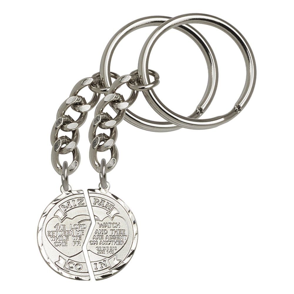 Bliss Manufacturing His and Her Miz Pah Coin Key Chain Set