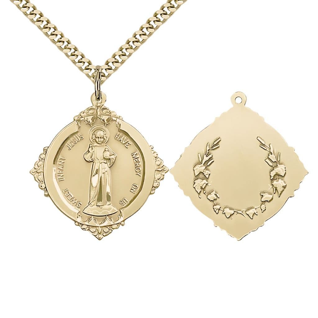 Bliss Holy Child Jesus 14kt Gold-filled Pendant with Chain,