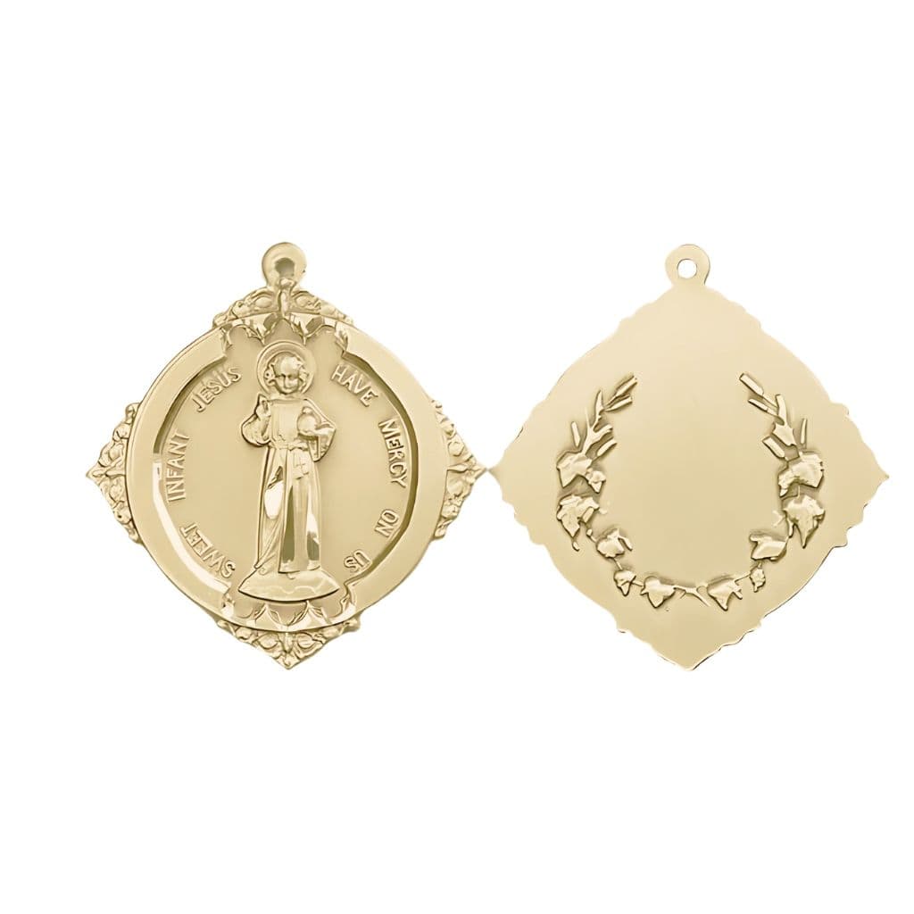 Bliss Holy Child Jesus 14kt Gold Pendant in Gift Box,