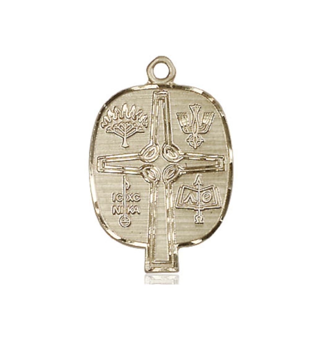 Bliss Manufacturing Religious Presbyterian 14kt Gold Medal Only,