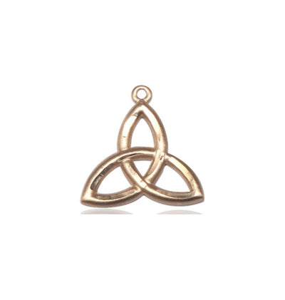 14kt Gold Irish Trinity Irish Knot Medal, Bliss Manufacturing