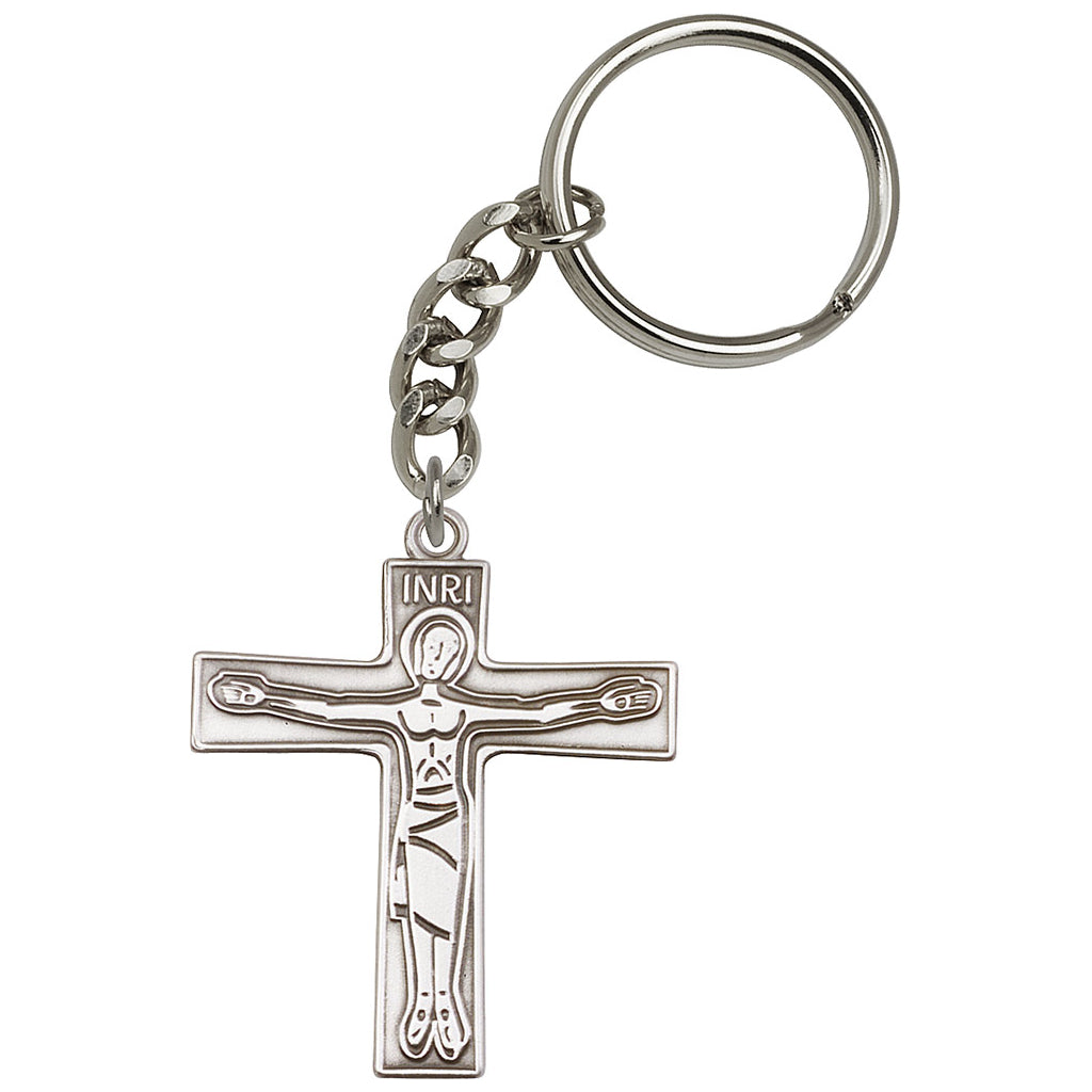 Pewter Cursillo Crucifix Key Chain