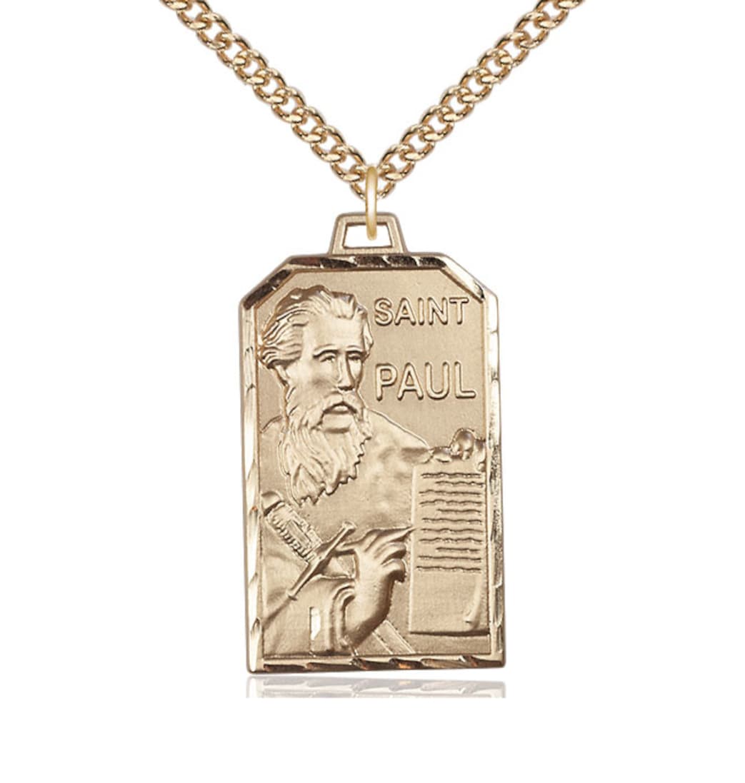 Bliss St Paul Patron Saint of Publishers and Reporters Medal Pendant