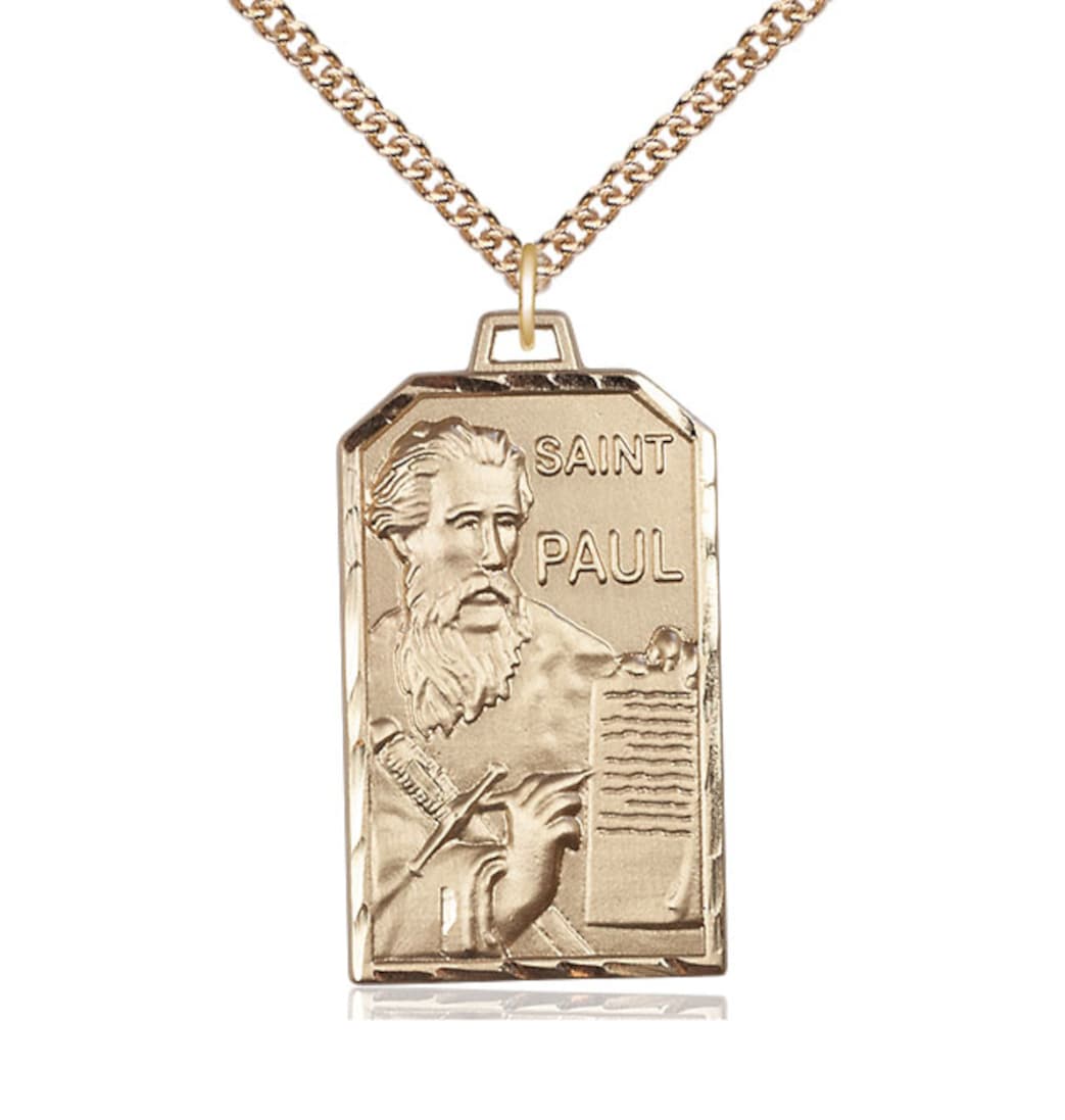 Bliss St Paul Patron Saint of Publishers and Reporters Medal Pendant