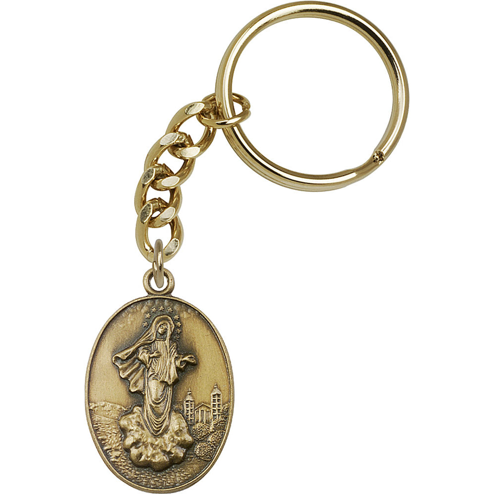 Bliss Manufacturing Our Lady of Medjugorje Key Chain