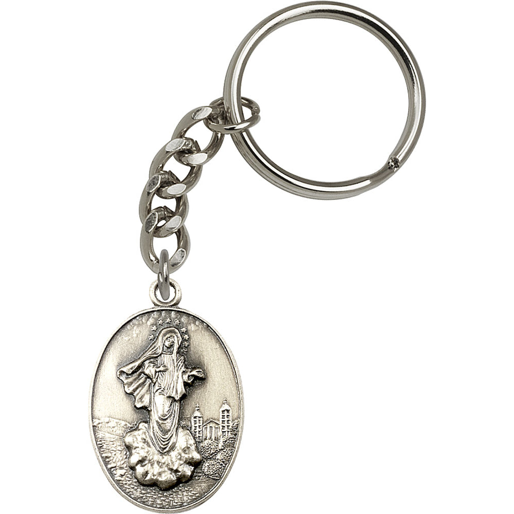 Bliss Manufacturing Our Lady of Medjugorje Key Chain