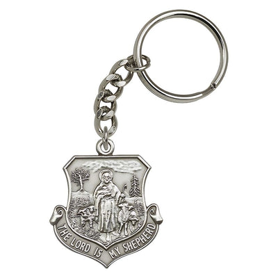 Pewter The Lord Is My Shepherd Key Chain, Bliss Manufacturing