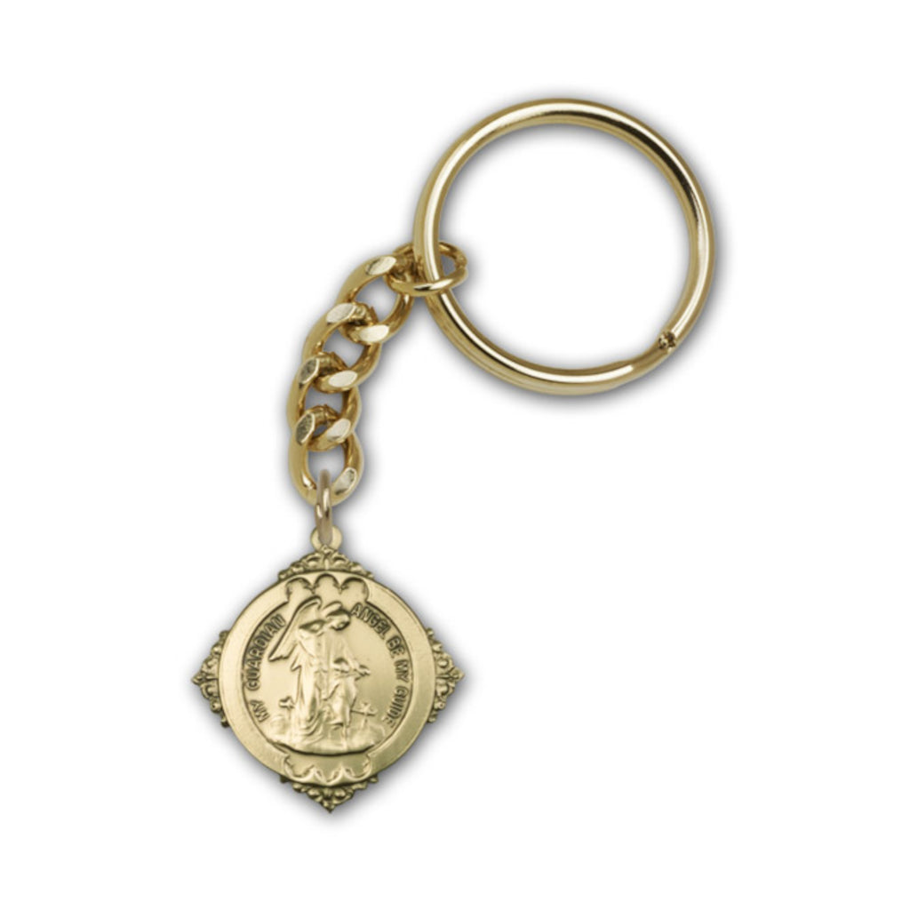 Gold My Guardian Angel - Angel Be My Guide Key Chain