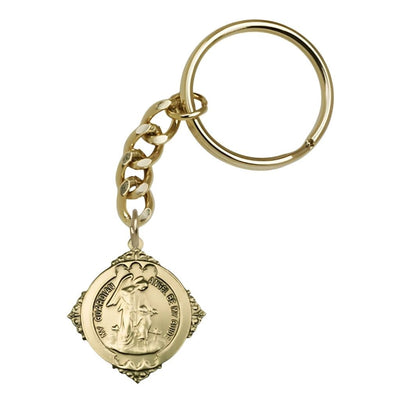 Gold My Guardian Angel - Angel Be My Guide Key Chain, Bliss Manufacturing