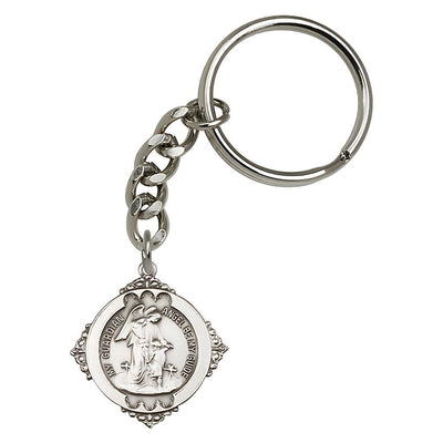 Pewter My Guardian Angel - Angel Be My Guide Key Chain, Bliss Manufacturing