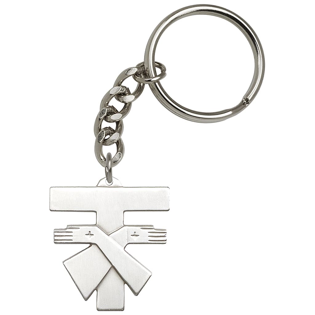 Bliss Manufacturing Franciscan Cross Key Chain