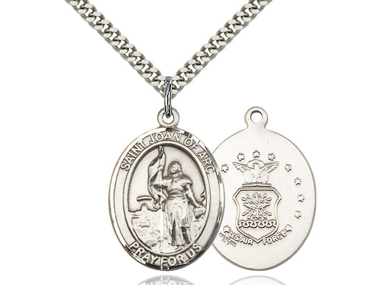 Bliss St Joan of Arc Air Force Catholic Patron Saint Medal