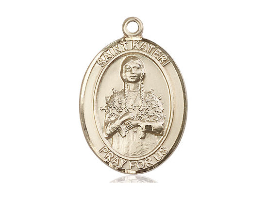 Bliss St Kateri Catholic Saint Medal