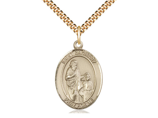 Bliss St Zachary Gold-filled Oval Medal Necklace