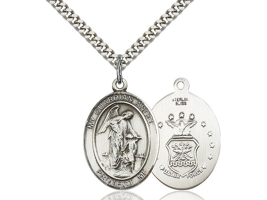 Bliss Guardian Angel Air Force Catholic Patron Saint Medal