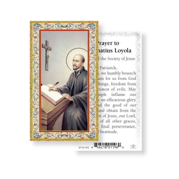 Saint Ignatius of Loyola Prayer Holy Cards 100pcs