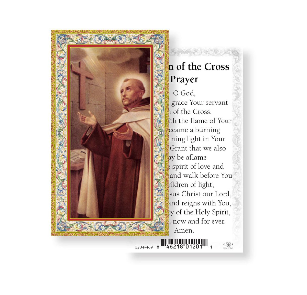 Saint John of the Cross Prayer Holy Cards 100pcs