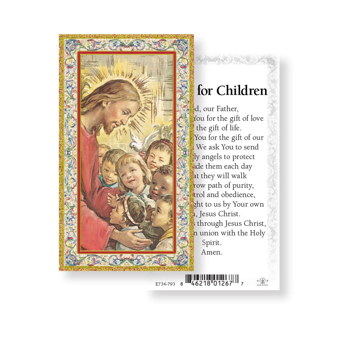 Prayer for the Children Holy Cards 100pcs