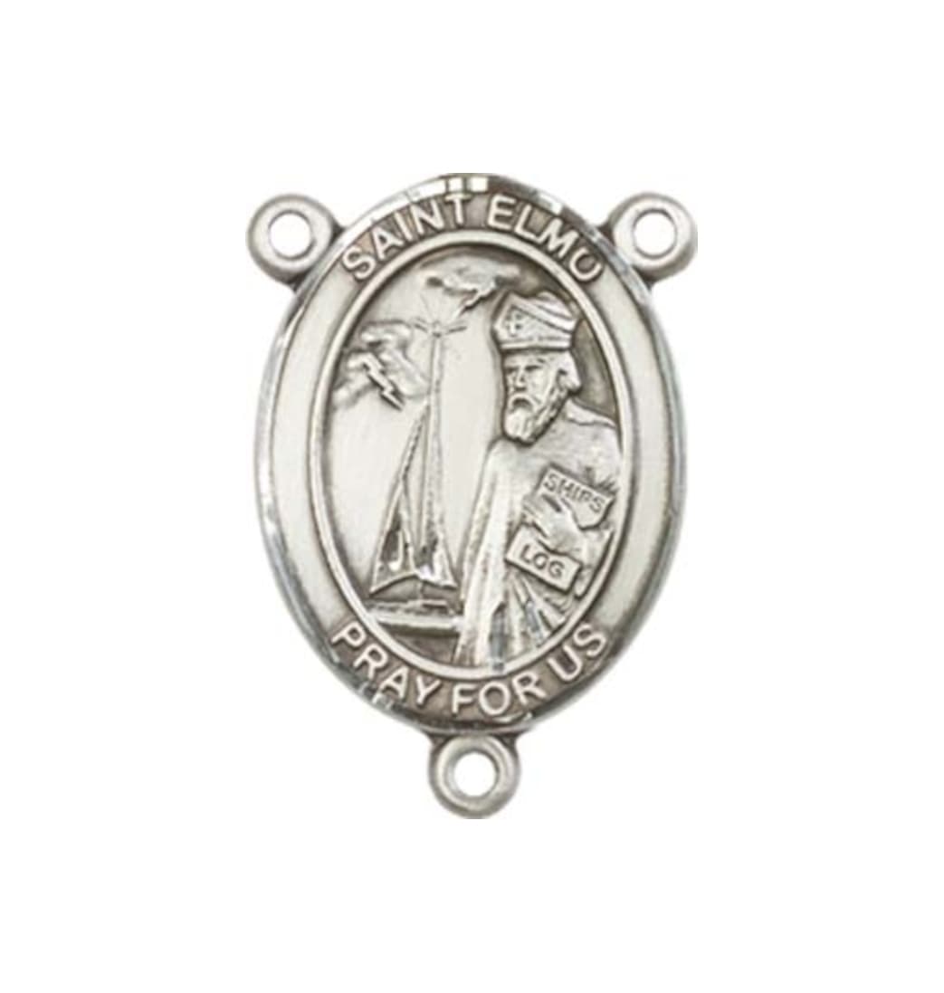 Bliss St Elmo Engravable Center Rosary Part,