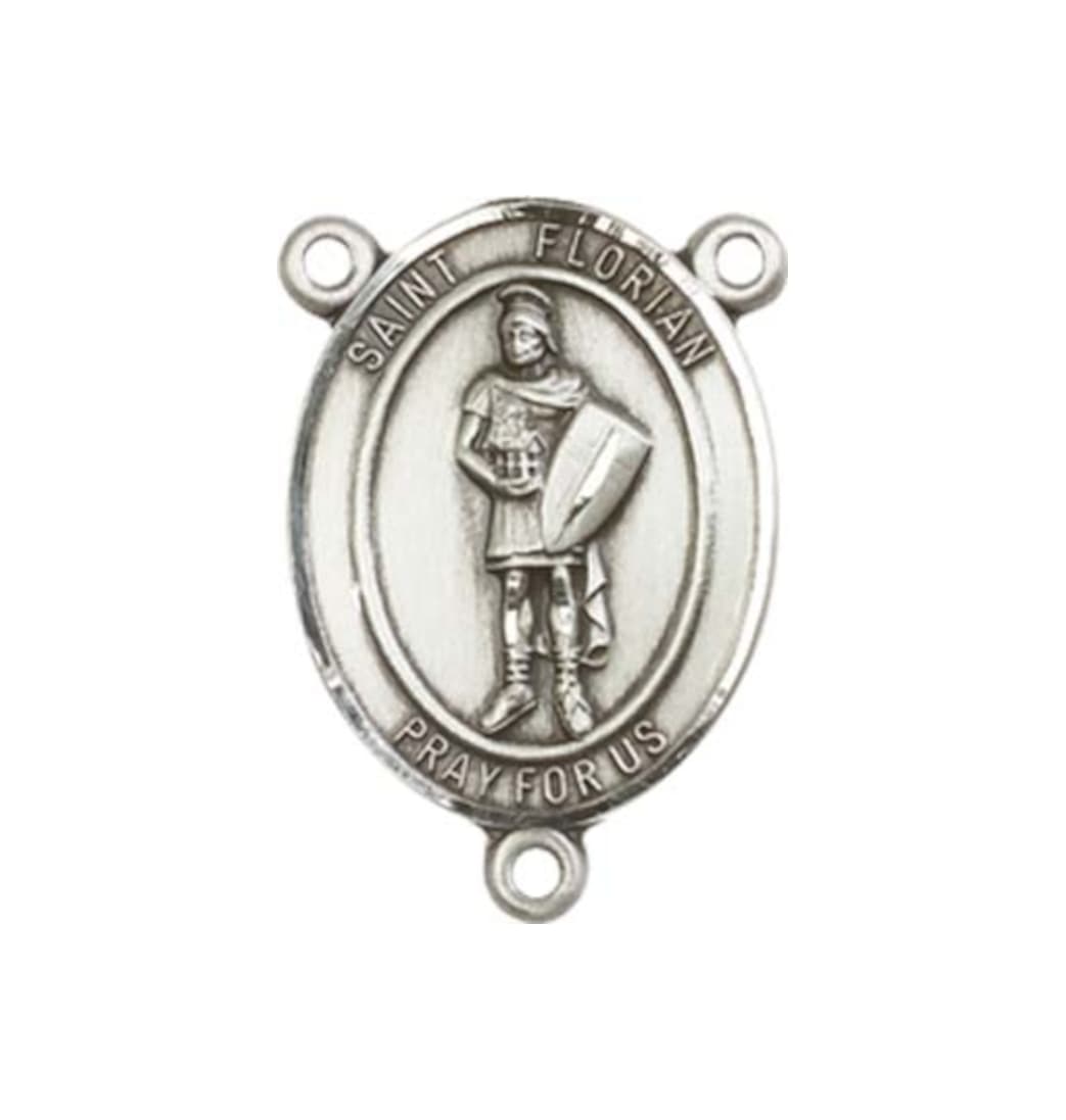 Bliss St Florian Engravable Center Rosary Part,