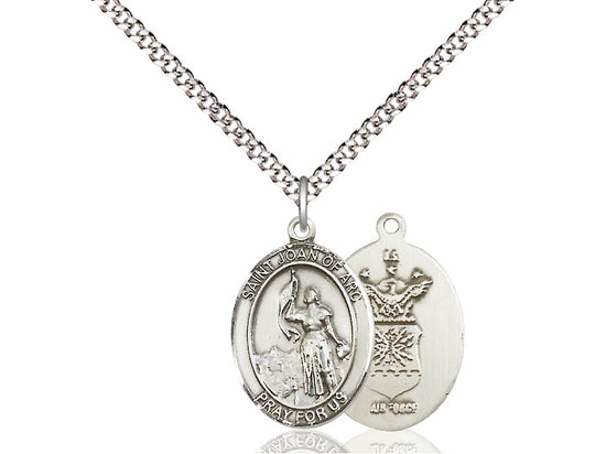 Bliss St Joan of Arc Air Force Catholic Patron Saint Medal