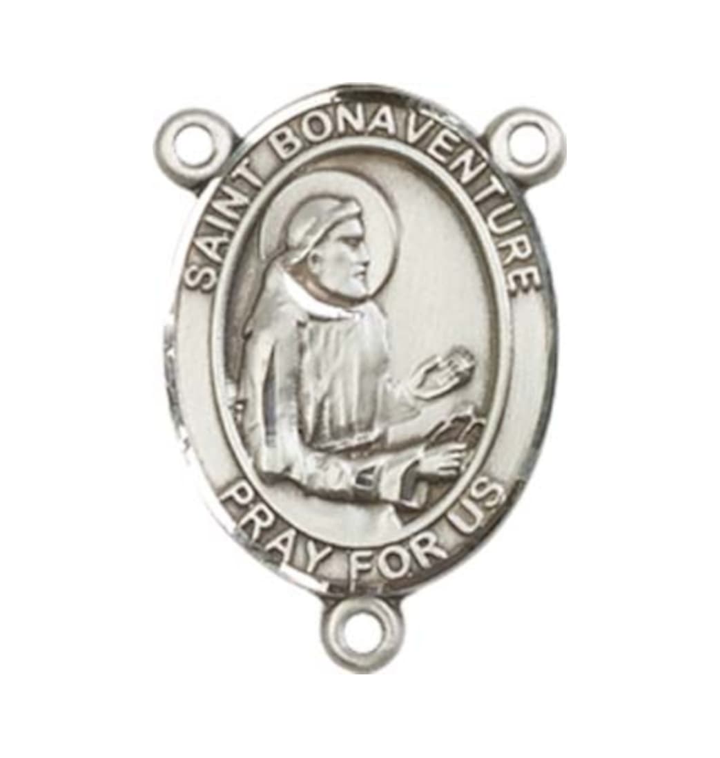 Bliss Saint Bonaventure Engravable Center Rosary Part,