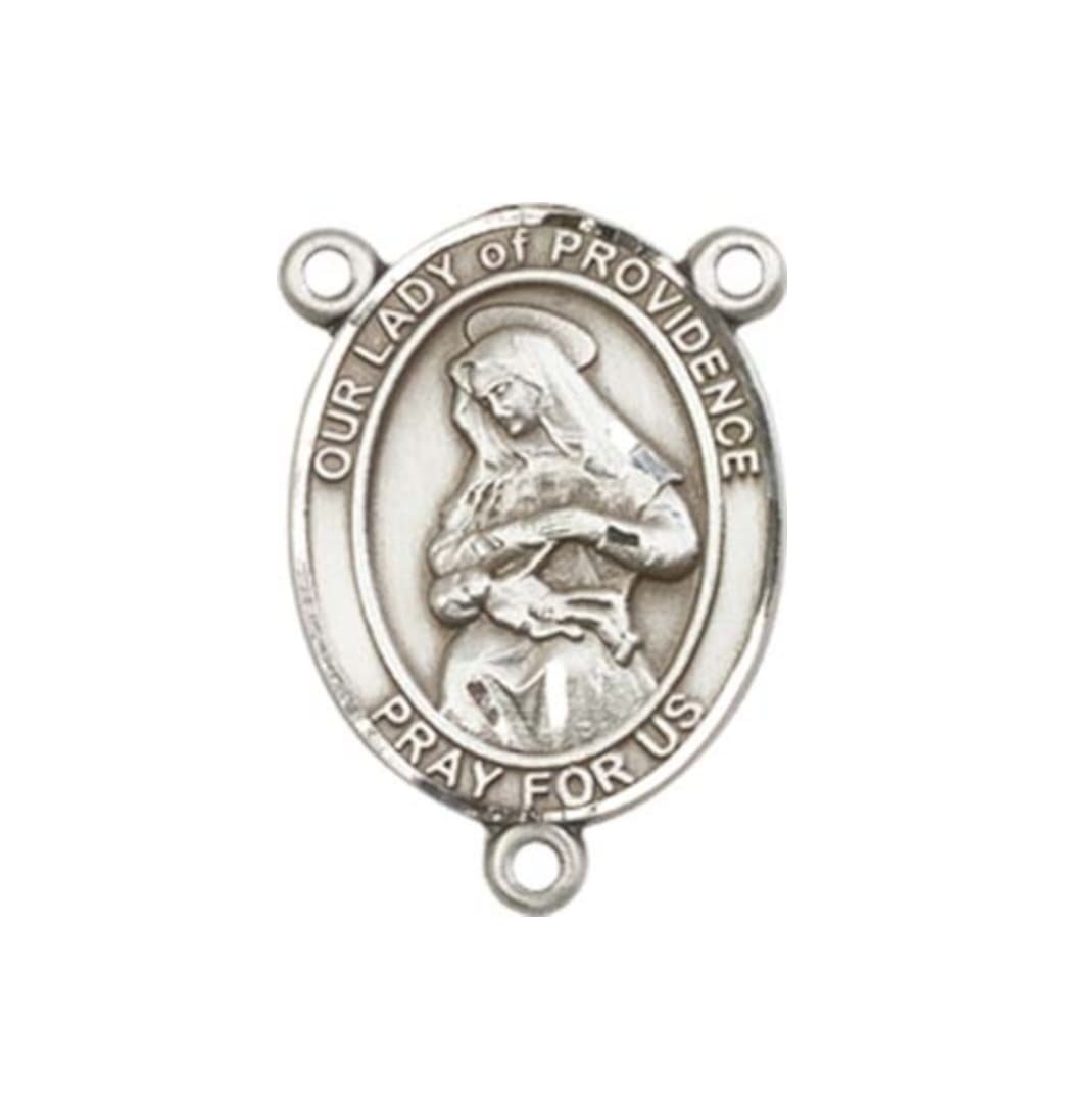 Bliss Our Lady of Providence Engravable Center Rosary Part,