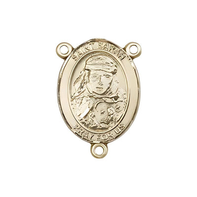 St. Sarah Engravable Gold Rosary Centerpiece St. Sarah Engravable Rosary Centerpiece, Bliss Manufacturing