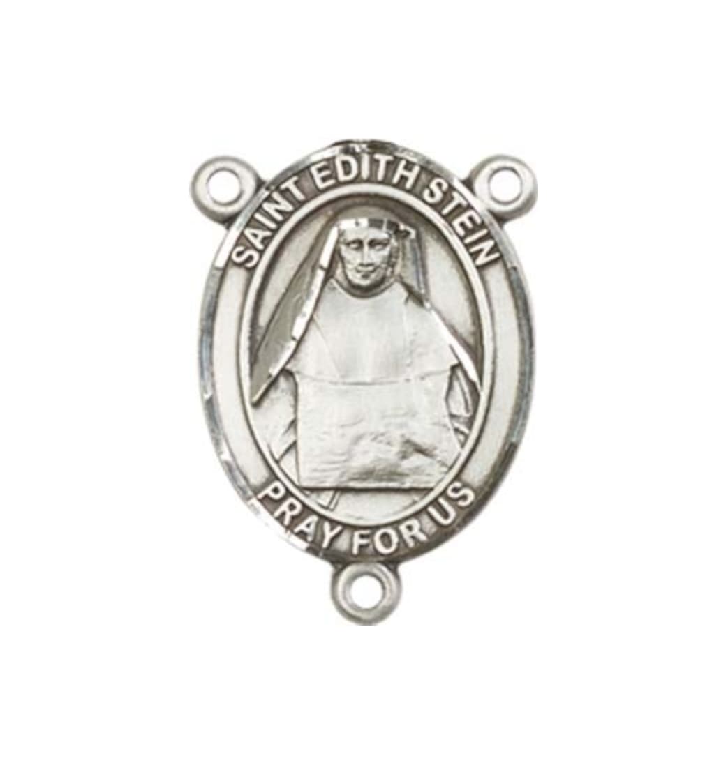 Bliss St Edith Stein Engravable Center Rosary Part,