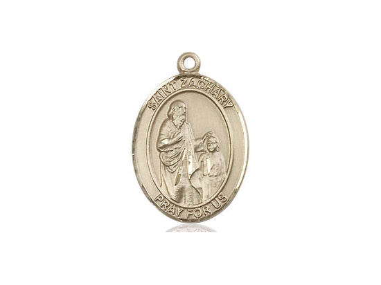 Bliss St Zachary 14kt Gold Oval Medal