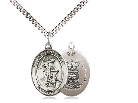 Bliss Guardian Angel Air Force Catholic Patron Saint Medal