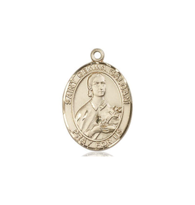 St Gemma Galgani 14kt Gold Oval Medium Medal Only, Bliss Manufacturing