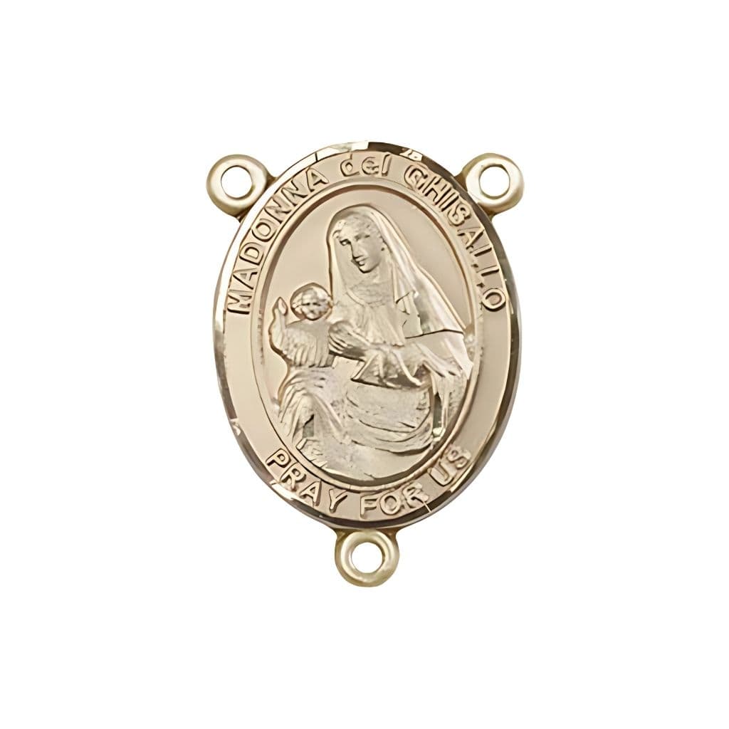 Madonna Del Ghisallo Engravable Rosary Centerpiece | Bliss USA