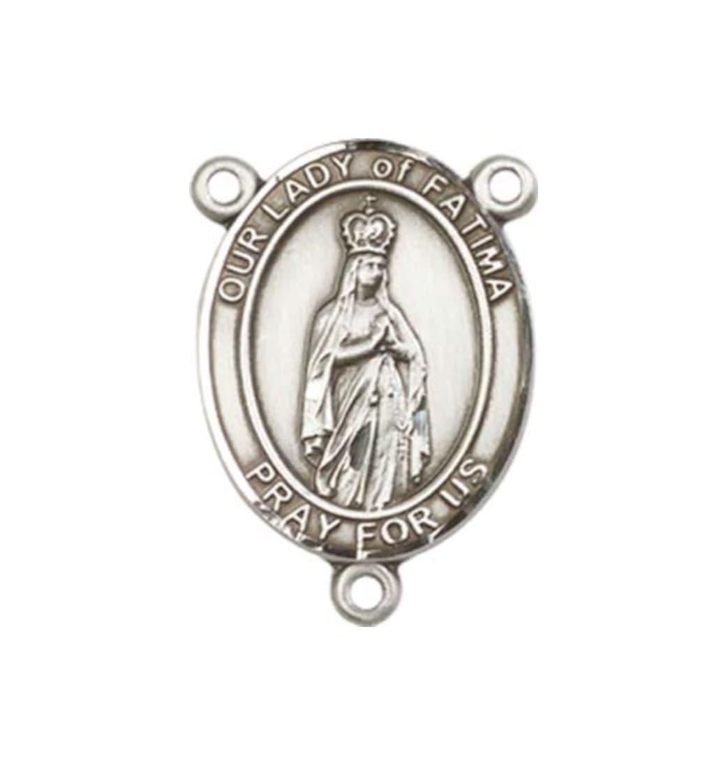 Bliss Our Lady of Fatima Engravable Center Rosary Part,