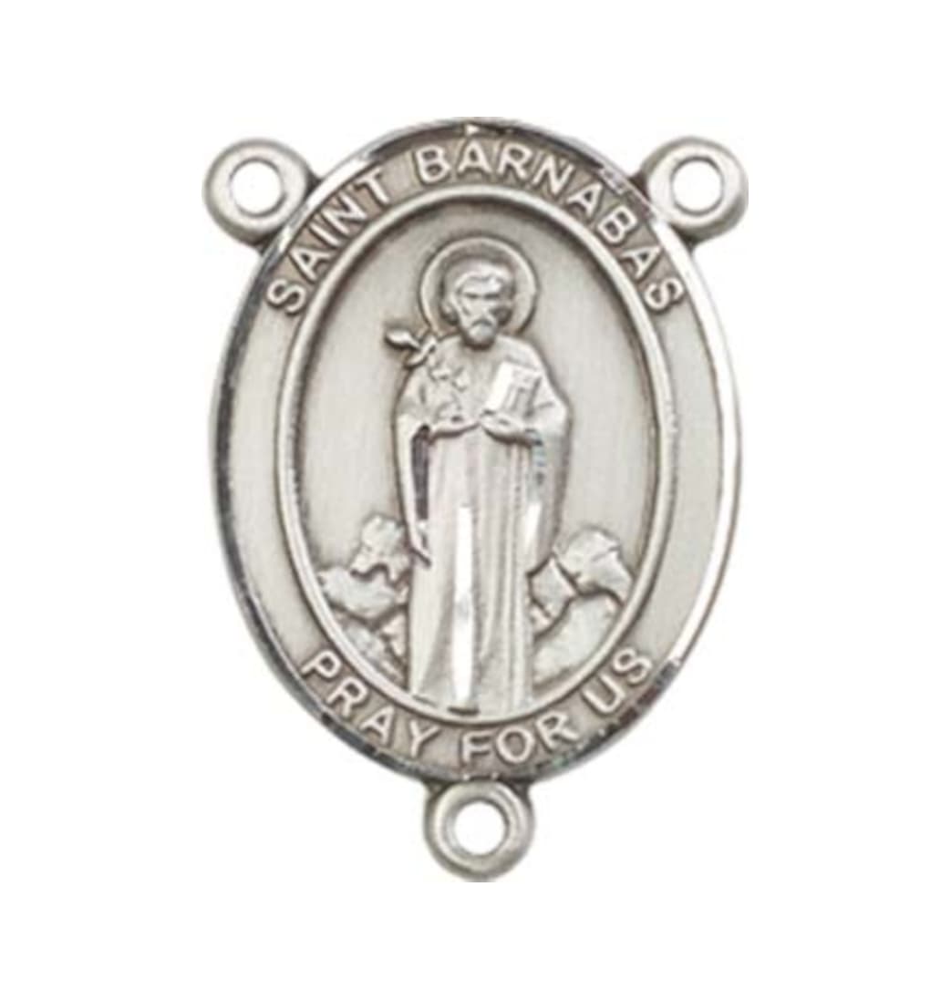 Bliss St Barnabas Engravable Center Rosary Part,