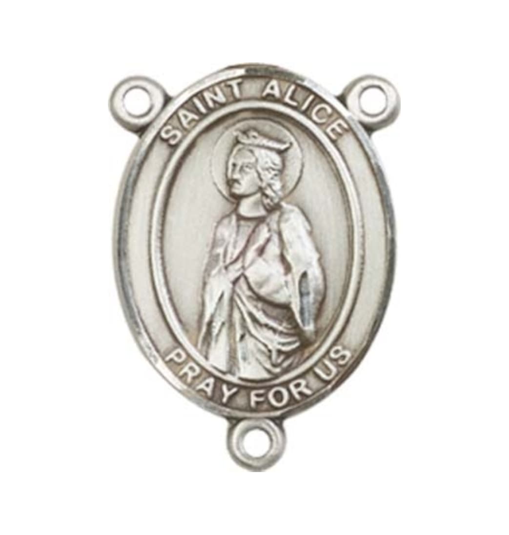 Bliss St Alice Engravable Center Rosary Part,